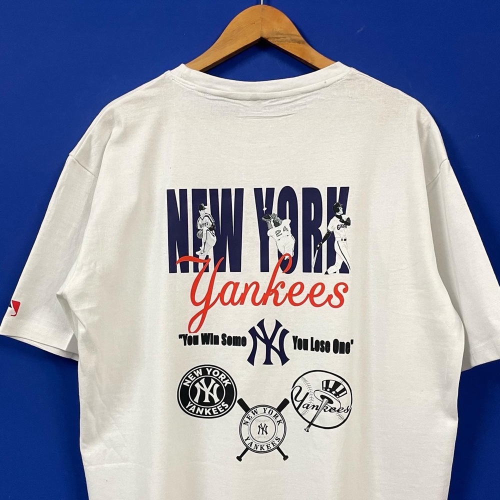New York Yankees Oversize Crew neck Graphic T-shirt for men’s & Women’s - Picture 5 of 7